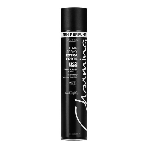 Hair Spray Cless Charming Black Extra Forte 400Ml