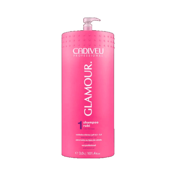 Shampoo Cadiveu Glamour 3L Rubi