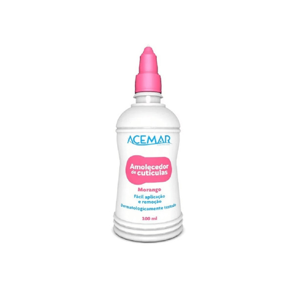 Amolecedor De Cutículas Acemar 100Ml Morango