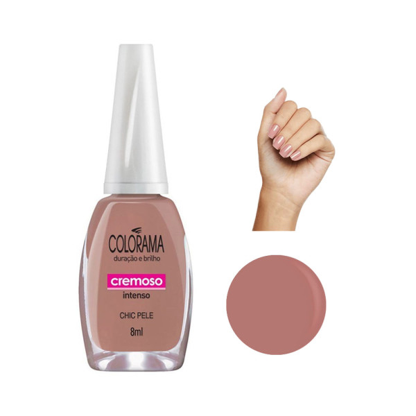 Esmalte Colorama Cremoso Chic Pele