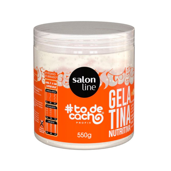 GELATINA SALON LINE 550G TODECACHO NUTRITIVA